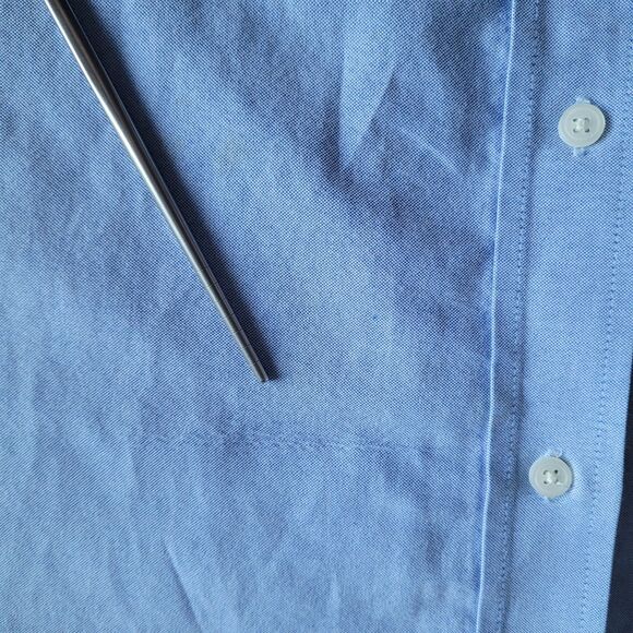 5.11 Tactical Shirt 2XL Blue RapiDraw Covert Conceal Carry Mesh Lined 72170 - Picture 4 of 15